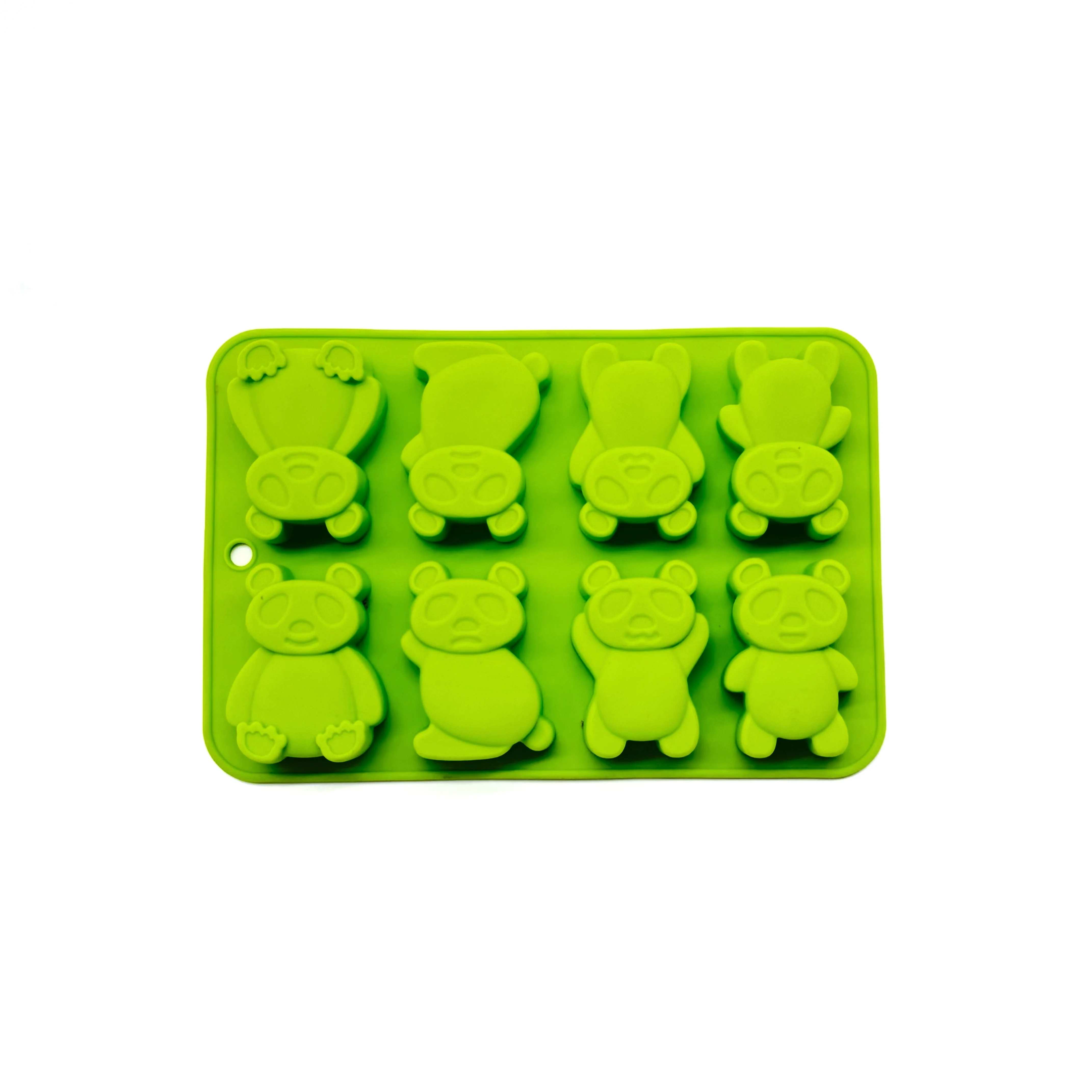 Panda 3D Food-Grade Silicone Cake and Candy Mold Handmade DIY Chocolate Decorative Mold Cake Tools Molde supplier
