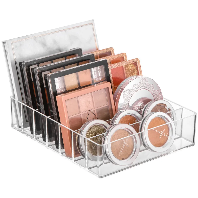 Clear Transparent Plastic Classified Storage Cosmetic Makeup Organizer For Bedroom