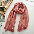 Scarf 2021 New Autumn Wool Grid Scarf For Lady Europe Design