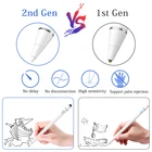 Palm Palm Rejection Active Stylus Pen Screen Touch Pen For Apple IPad Pencil With Pom Replaceable Nibs