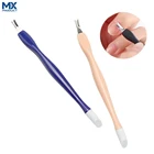 Nail Nail Tools Professional Nail Polish Removal Tool Diy Manicure Tool Double Head Polishing Stick Dead Skin Fork