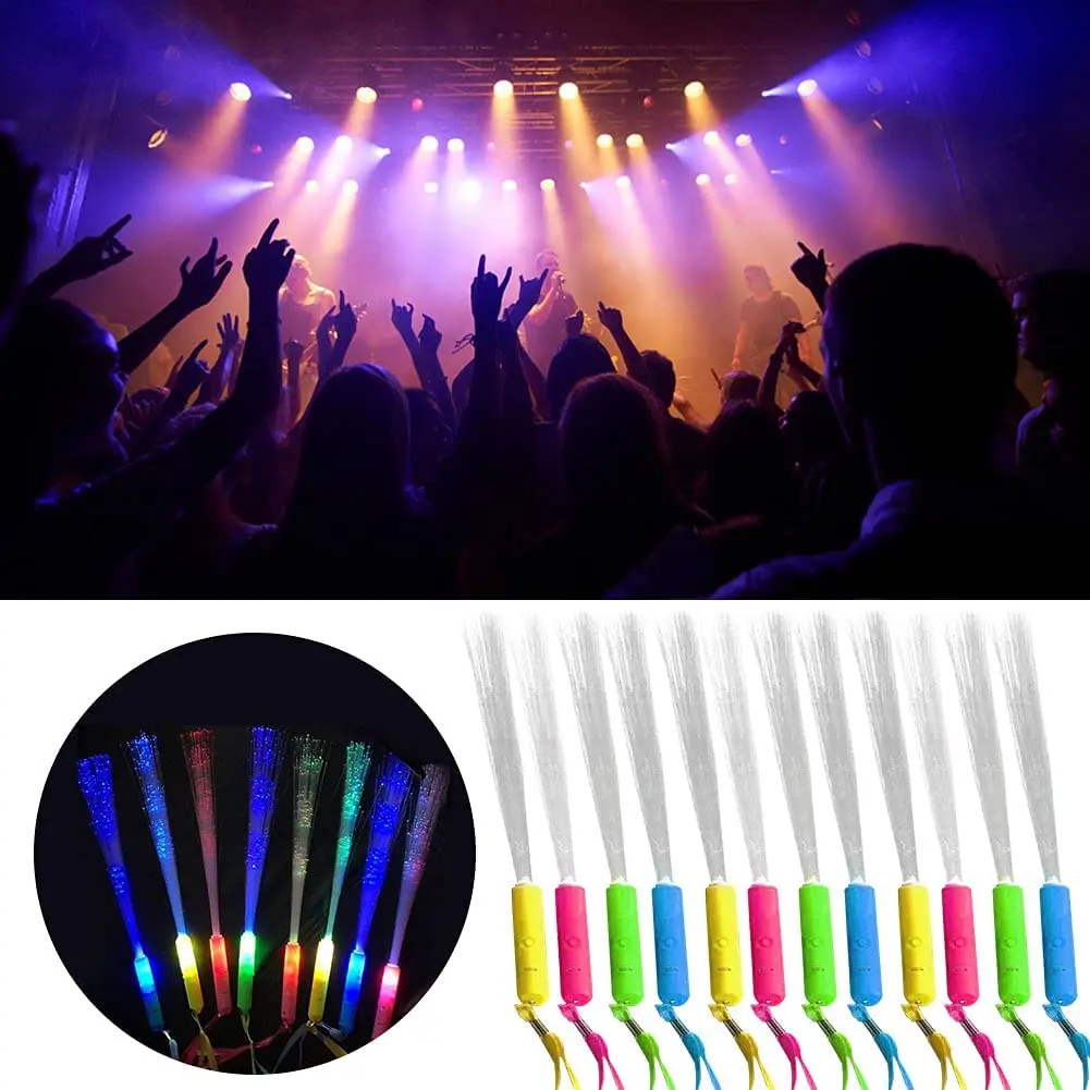 Fiber Optic Wands Light Up Wands Glow Wands Led Sticks Bulk Glow Stick