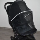 Hot Selling Black Reflective Strip Camping Pram Mosquito Net For Stroller Bug