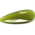 Pear Gemstone Loose Glass Stone Pear Crystal Gemstone