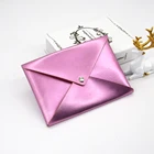 Clutch Bag Luxury Evening Clutch Bag Rose Gold Metallic Shiny Faux Leather Bag Pink Magnetic Pouch