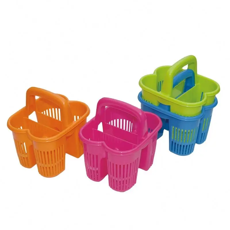 Plastic Cutlery Holder,Chopstick Spoon Fork Straws Drying Rack Basket,Kitchen Accessories