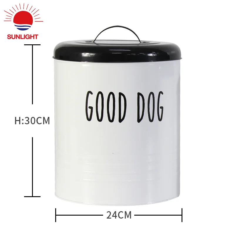 Top Sale Metal Kitchen Bread Box Sugar Coffee Tea Food Storage Container Pet Food Canister Set