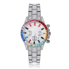 Crystal Watch European And American Fashion Quartz Hiphop Iced Out Full Crystal Watch
