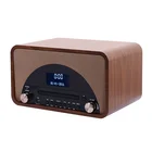 Radio China Manufacturer Old Wooden FM AM Portable Auto Radio