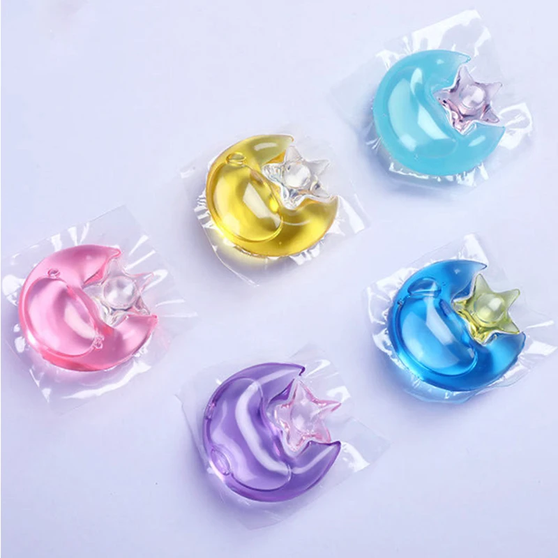 OEM Sustainable Clothes Washing Laundry Booster Machine Beads Natural Apparel Gel Disposable Detergent Soap for Natural Clothes supplier