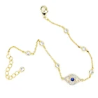 Diamond Jewelry Women Bracelet 2021 Special Big Sale Diamond Eye Sapphire Woman Charm Bracelets Jewelry