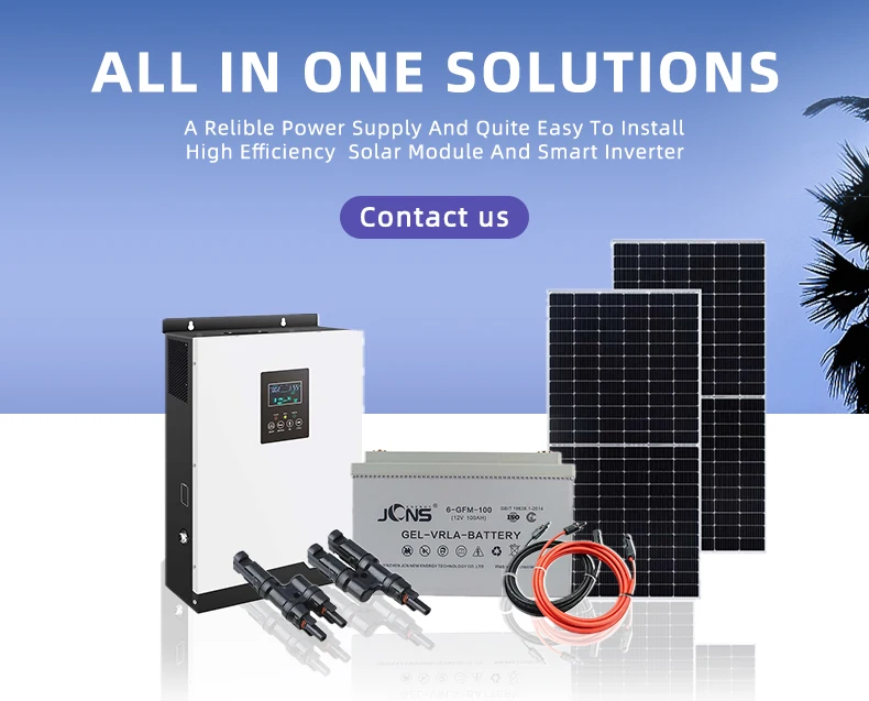 Customized Off Grid Solar Storage System Complete 3kw 5kw Solar Power
