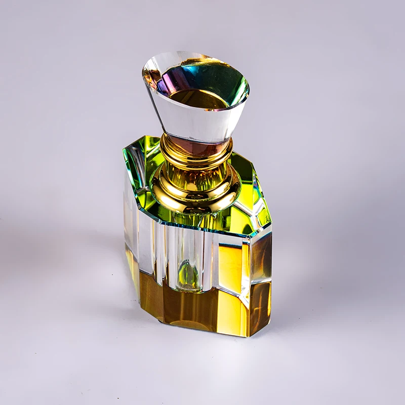 product cheap wholesale 3ml classic glass empty bottle can be customized fashionable small crystal perfume bottle-4