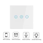 Touch Factory Directly Wholesale Wifi Dimmer Smart Life Tuya Smart Touch Screen Switch