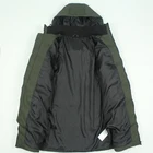 Hooded Jacket Yes Polyester Warm Windbreak Hooded Puffer Big Winter Outdoor Long Anorak Mens Parka Jacket
