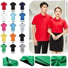 Unisex CX10211TBG-A# Fashion Summer Lapel Unisex Tshirt Polo