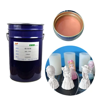 rtv2 high tear strength liquid silicone rubber for mold mould resin gypsum artificial stone raw material factory