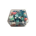 Bead Painted Wooden Round Bead Assorted Bead Wooden