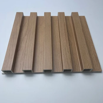 China Wholesaler Supply Slat Panels Wpc Soundproof 3d Paneling Pvc Slatwall Panel Slats Wall Led With Low Price