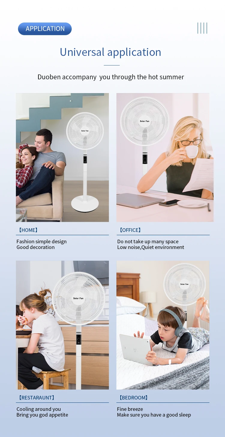 Model Solar Fan, 45W(0.06hp), Plastic - detail 10
