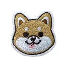 Patches Applique Embroidery Patch Custom Design Doggo Shiba Inu Fashion Applique Clothing Patches Embroidery
