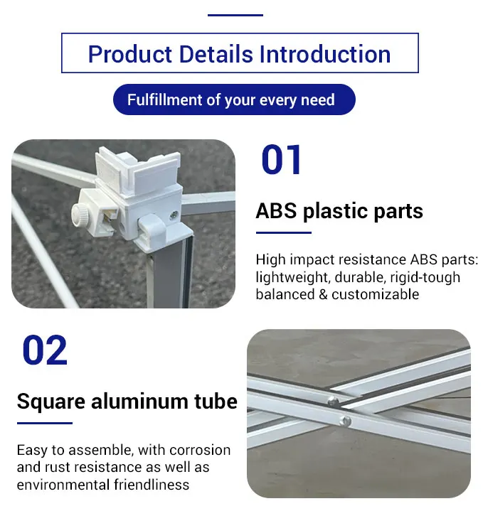 Customized Aluminum Alloy Pop-Up Display Stand for Trade Shows H233d254d724d434c8bb1b5bb1df5174a1