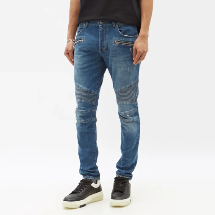 cowboy pleated jeans