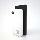 DEJI 2021 Newest Design High Capacity Portable USB Power Bank 20000mAh For Mobile Phone