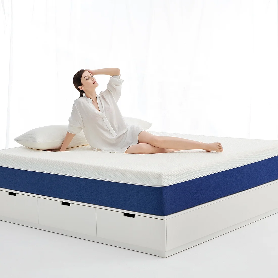 memory foam bed hot