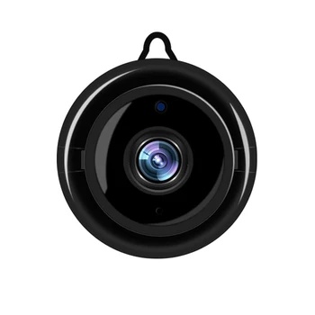 real-time screen monitoring double encrypted video account 2 million high-definition lens mini size ip camera