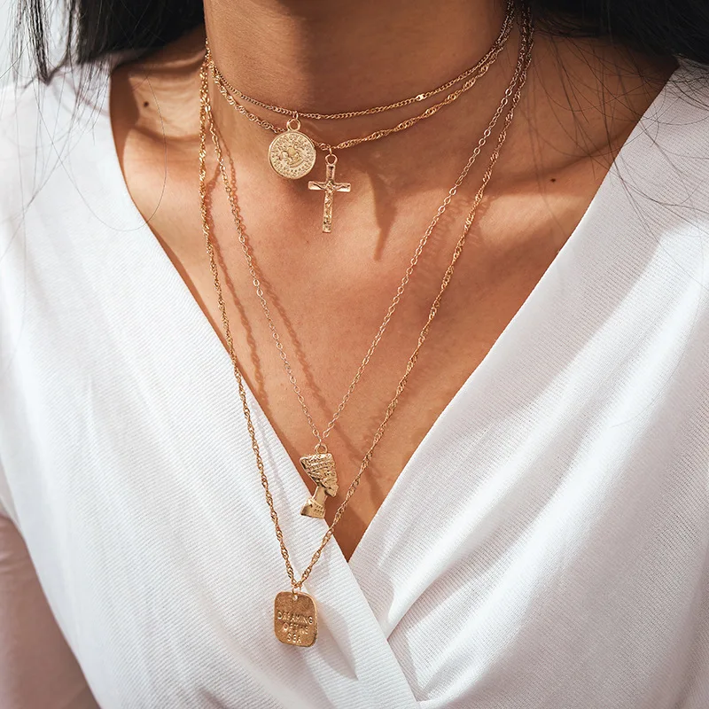 New European Style Four-layer Gold 