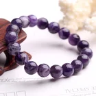 Gems Quartz Natural Gemstone Bracelet Stretchy Chakra Gems Stones Beads Healing Crystal Quartz Bracelets