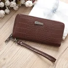 Purse 2021 Korean Version Fashion Contrast Color Bead Pattern Lady Purse Multi-card PU Leather Wallet