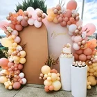 UNIQUE DISPLAY Cuatomzie Aluminum Alloy Stand Fabric Printing Arch Backdrop Baby Party Wall Decorations Backdrop Stand