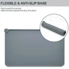 Colors 2021 Hot Sale Silicone Waterproof Pet Feeding Mats With Lips Multiple Size And Colors For Dogs And Cats