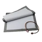 Silver Silver Polishing Cloth Microfiber 4 Layer Jewelry Cleaning Silver Polishing Cloth