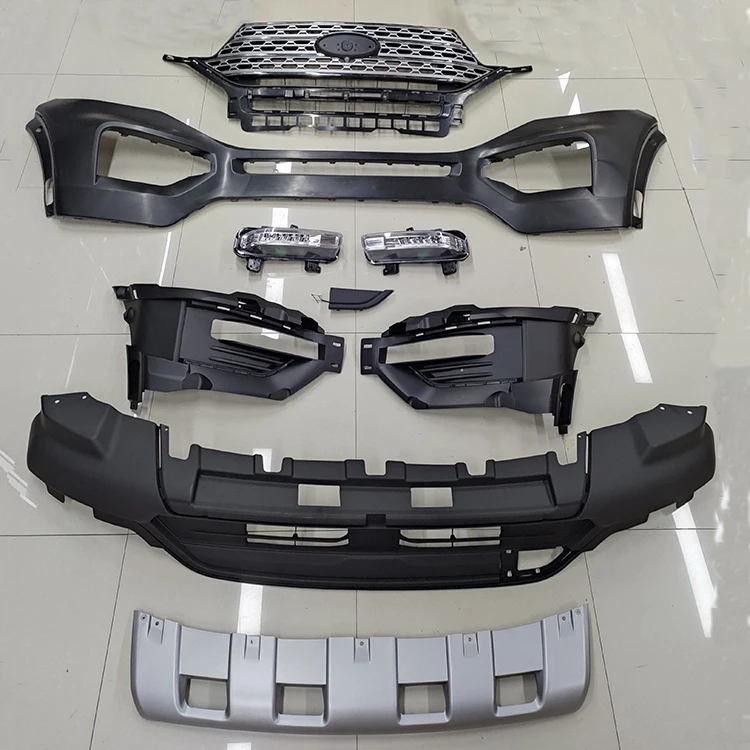 Auto Front Bumper Kit LB5Z-8200-CD L2AB17C831AW OEM LB5B-17F775-BOW Car Front Bumper Set for Ford Explorer 2020 manufacture