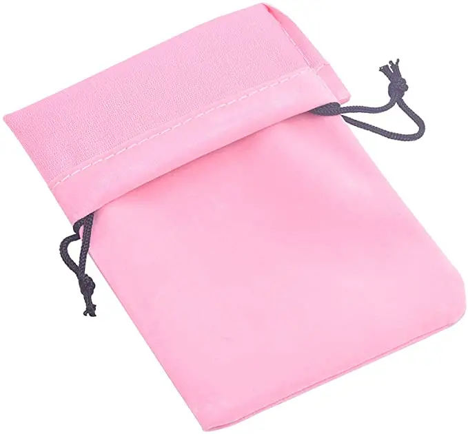 velvet makeup bag drawstring jewelry suede pouch gift velvet