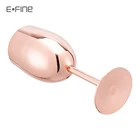 Cocktail EFINE Metal Wine Glass Stainless Steel Copper Plated Cocktail Goblet For Wedding Drinkware