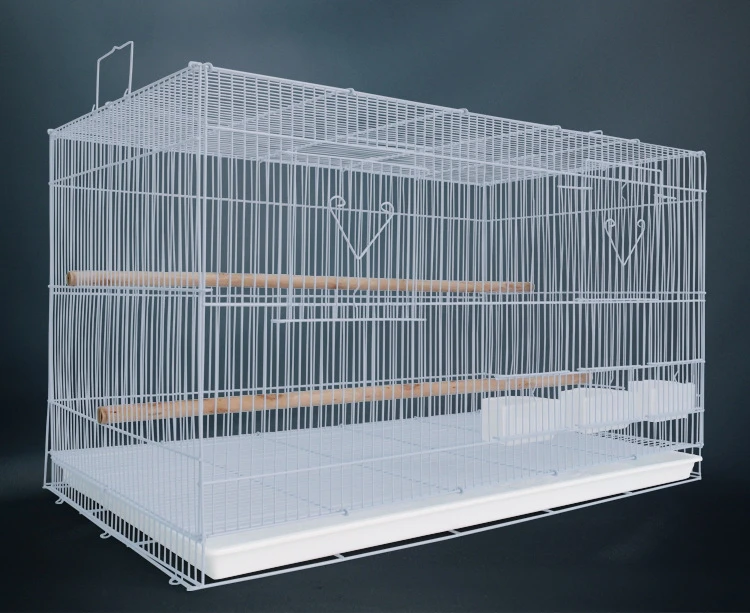 Factory Direct Export of New Enlarged Parrot Breeding Cage 3 Boxes of Iron Bird Cage Folding Bird Cage