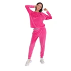 Pajamas Suit New Long-sleeved Winter Warmth And Thickening 2-piece Set Of Women's Soft Pajamas Suit Women's Pajamas