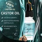 100% Pure Natural Organic Black Castor Oil Cold Pressed Black Castor Oil For Hair Eyelashes Eyebrows Growth