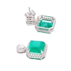 Earrings Earrings Stock Earrings 925 Sterling Silver Zircon Classic Earrings Jewelry For Wholesales