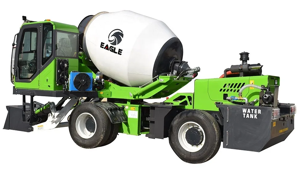 3 5m3 Self Loading Mobile Concrete Mixer Truck Concrete Mixer Machine