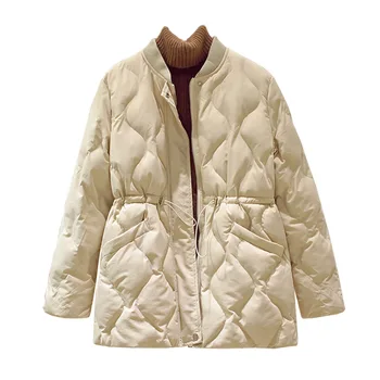 Hot Sale Bubble Coats for Women Winter Ladies Puffer Duck Down Jacket Quilted Outerwear Korean Style Light Jacket