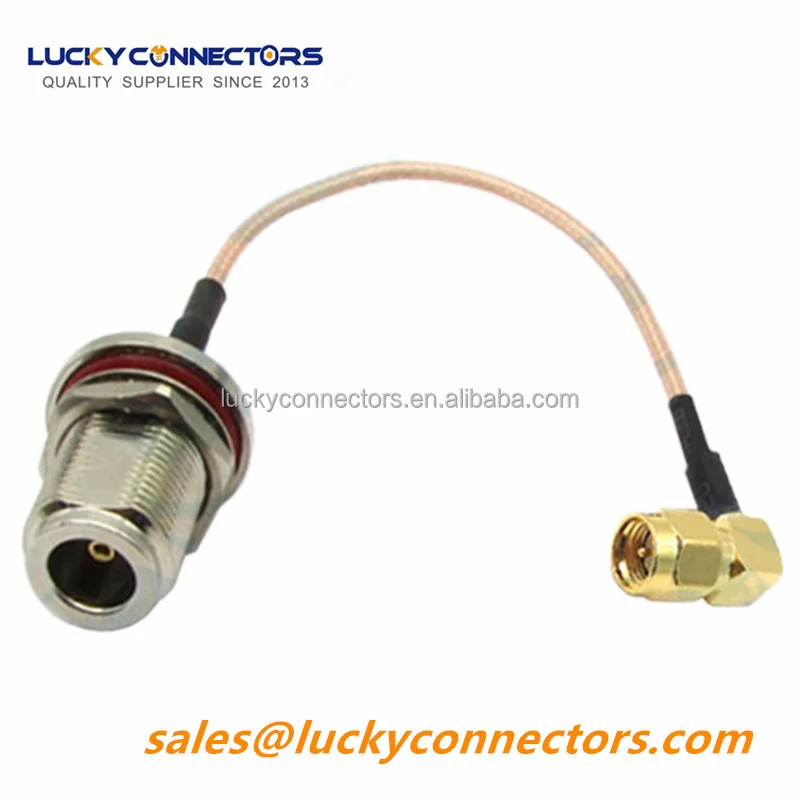 Sma Coaxial Cable Male Right Angle Ra Sma Male Plug To Straight Female