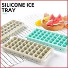 Ice 2021 Hot Sale Clear Custom Logo Printing Silicone Ice Cube Trays