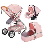 Baby New Design Baby Stroller Best Selling Canopy Baby Stroller New Design Aluminium Baby Prams 3 In 1