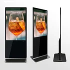 Screen Lcd Displayer Digital Signage 43 55 Inch Indoor Android Floor Stand Touch Screen Display Advertising Totem Lcd Digital Signage