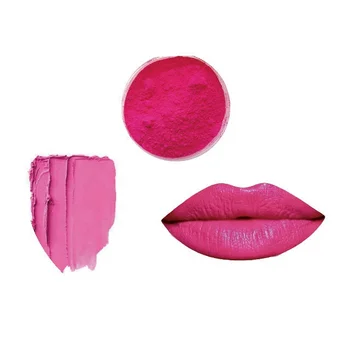 cosmetic matte color C14-7723 Al lake CI 45410:2 D&C Red 28 organic powder dye for lipstick